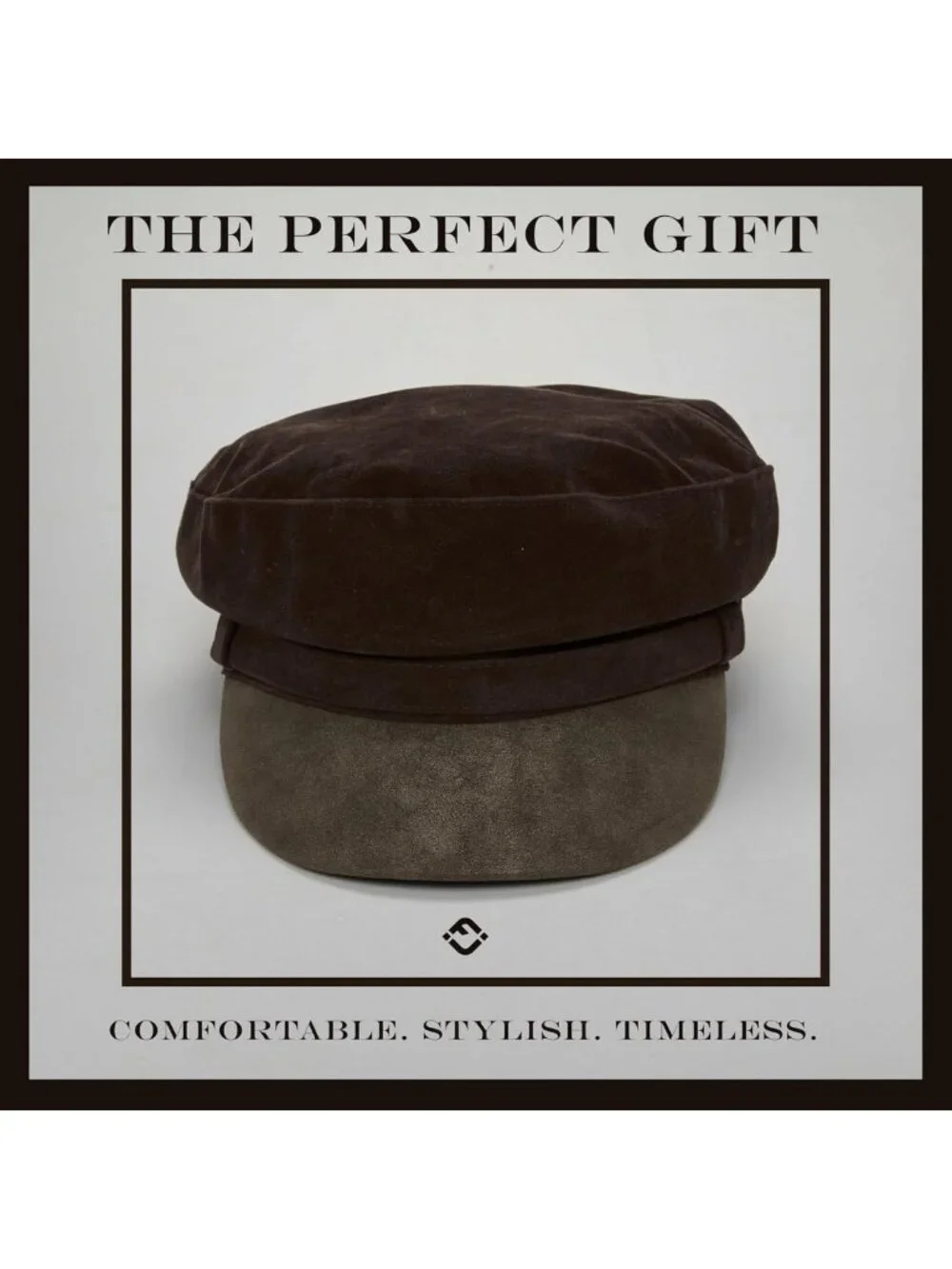Trendy Women's Newsboy Hat – Classic Fisherman Cap, Stylish Baker Boy Cap